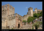  The walls of Rocca Scaligera, Soave, Italy � J. Zinn