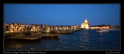  The floating bridge in the evening, Venice, Italy � J. Zinn