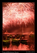  Fireworks, Festa del Redentore, Venice, Italy � J. Zinn
