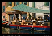  Vegetable boat, Canal San Barnaba, Venice, Italy � J. Zinn