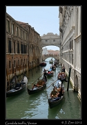  Gondola traffic at the Bridge of Sighs, Venice, Italy � J. Zinn
