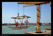  Boat hoist, Venice, Italy � J. Zinn