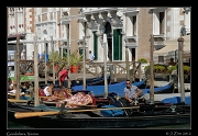  Gondoliers, Venice, Italy � J. Zinn