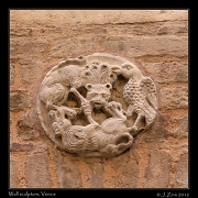  Wall frieze, Venice, Italy � J. Zinn