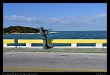 Hemingway fishing on the Cayo Guillermo bridge, Cuba � Janet Zinn