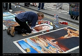  Street artist, Granada � Janet Zinn