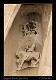  Sagrada Familia, exterior detail, Barcelona � Janet Zinn